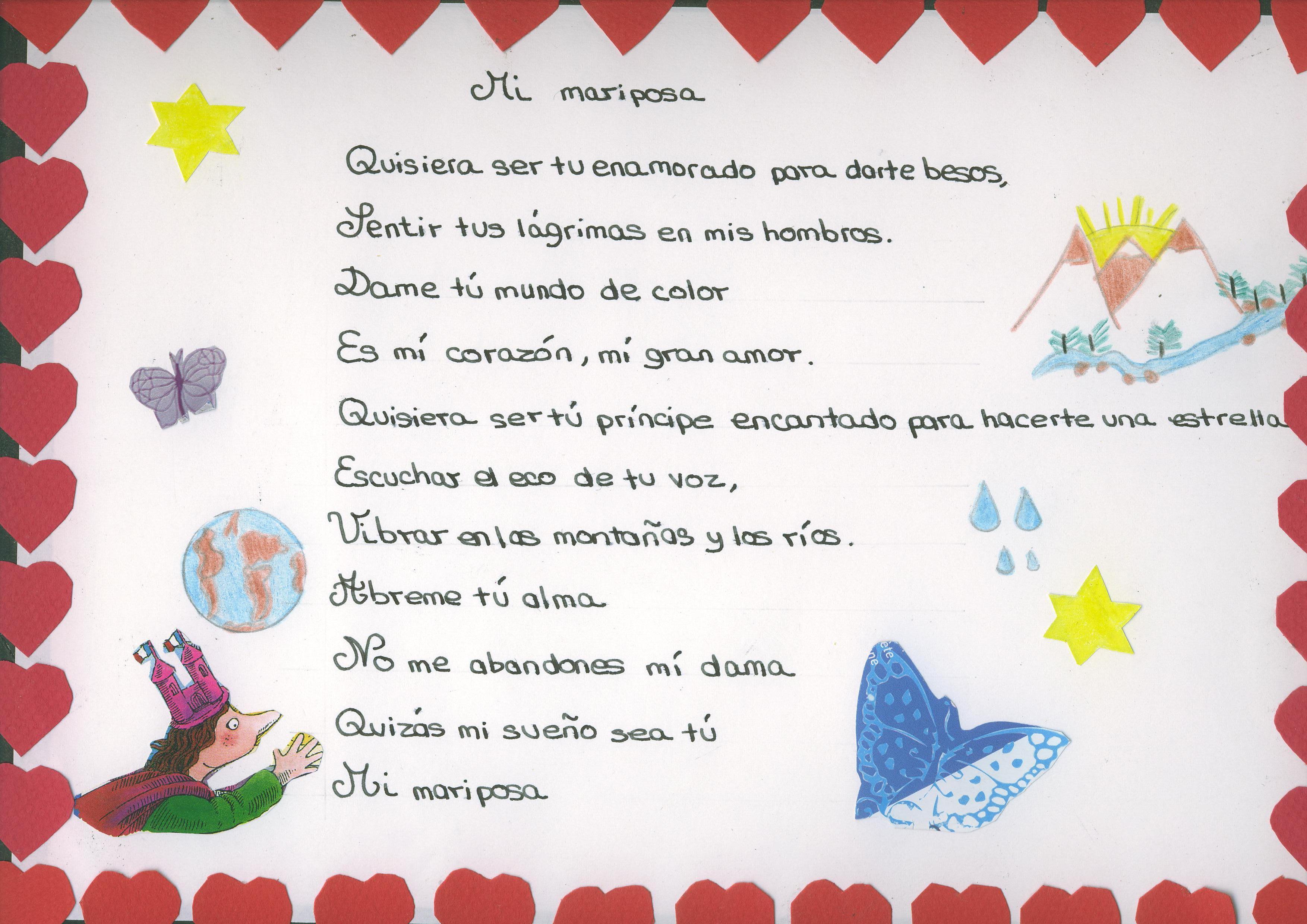 lettre d amour espagnol